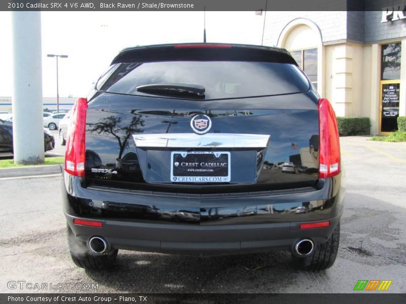 Black Raven / Shale/Brownstone 2010 Cadillac SRX 4 V6 AWD