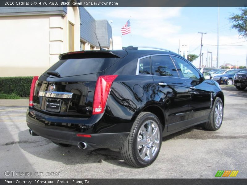 Black Raven / Shale/Brownstone 2010 Cadillac SRX 4 V6 AWD