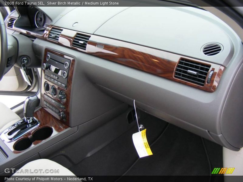 Silver Birch Metallic / Medium Light Stone 2008 Ford Taurus SEL
