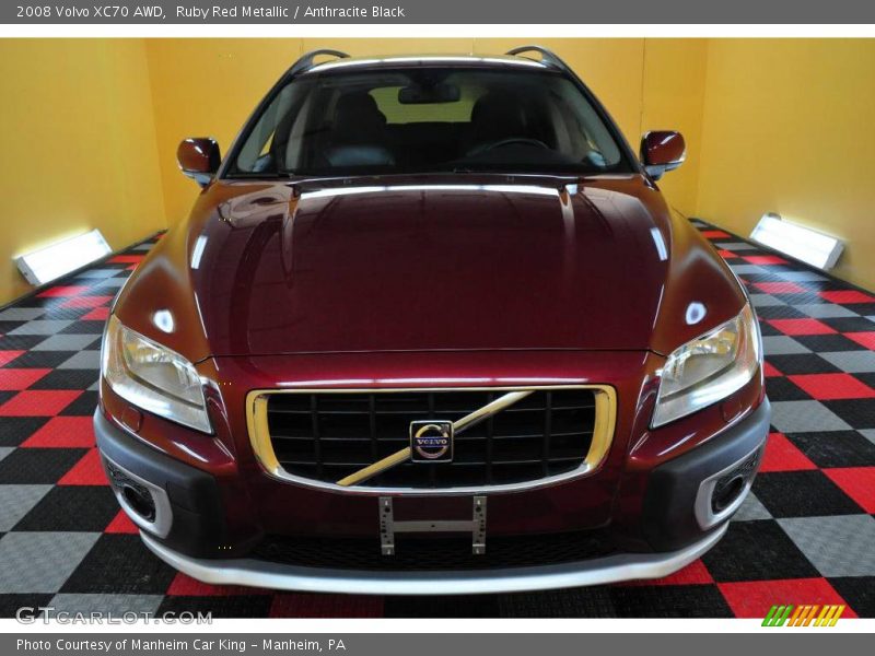 Ruby Red Metallic / Anthracite Black 2008 Volvo XC70 AWD