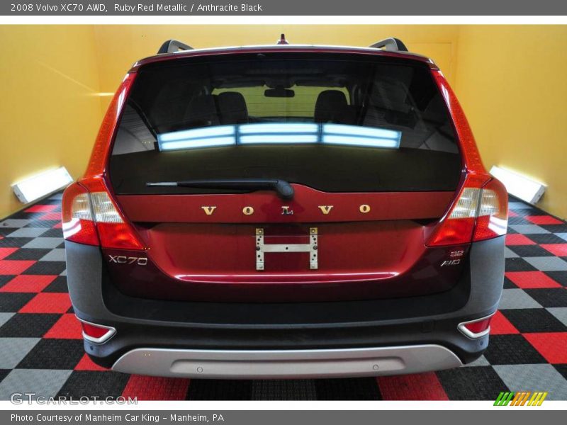 Ruby Red Metallic / Anthracite Black 2008 Volvo XC70 AWD