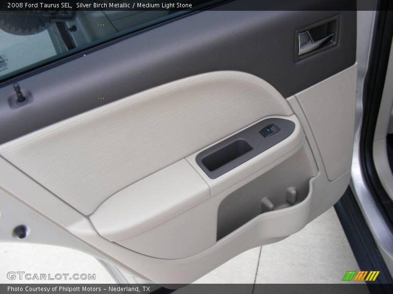 Silver Birch Metallic / Medium Light Stone 2008 Ford Taurus SEL