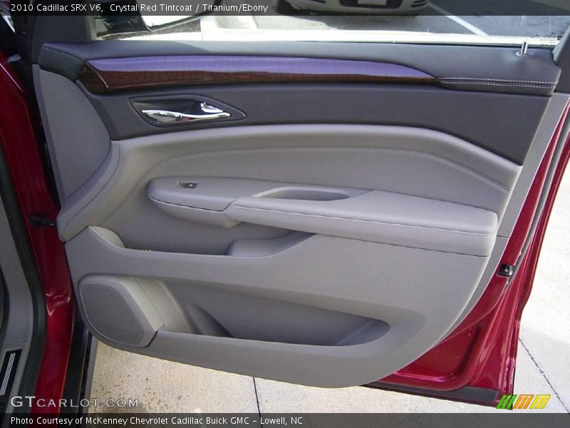 Crystal Red Tintcoat / Titanium/Ebony 2010 Cadillac SRX V6