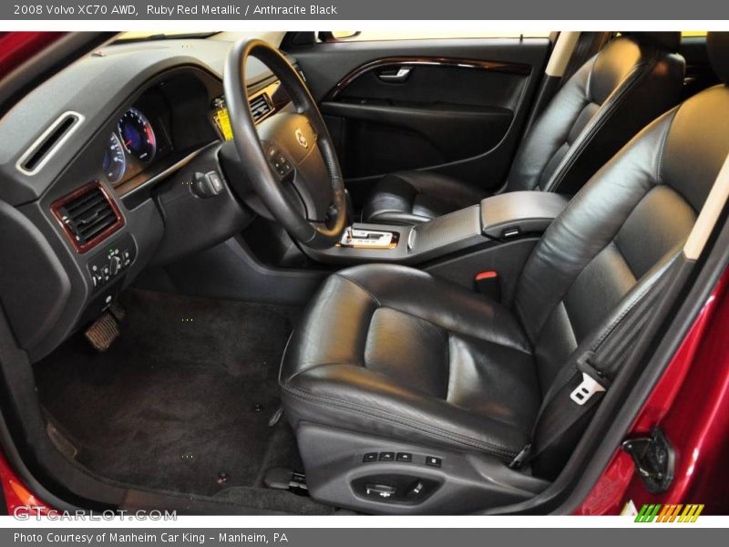 Ruby Red Metallic / Anthracite Black 2008 Volvo XC70 AWD