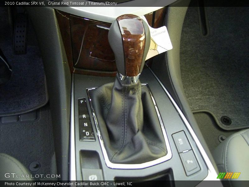 Crystal Red Tintcoat / Titanium/Ebony 2010 Cadillac SRX V6