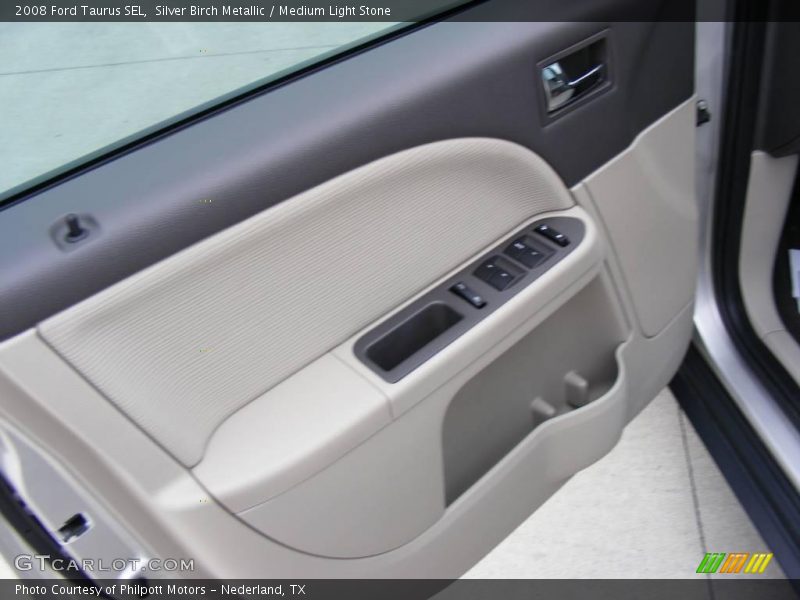 Silver Birch Metallic / Medium Light Stone 2008 Ford Taurus SEL