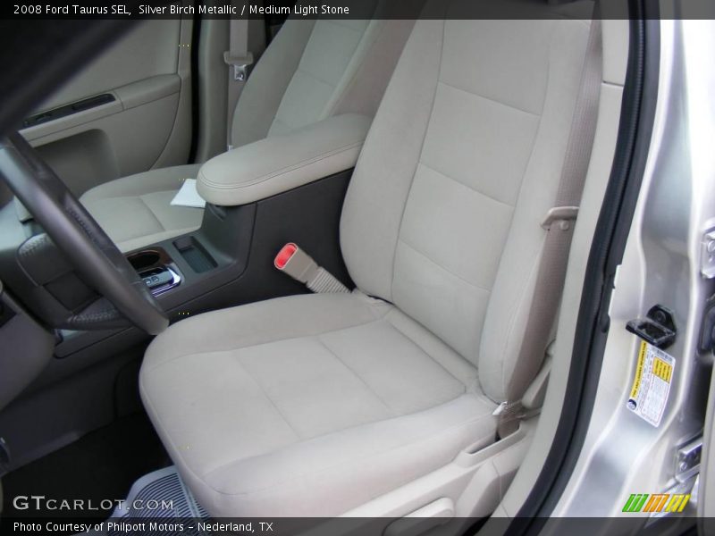 Silver Birch Metallic / Medium Light Stone 2008 Ford Taurus SEL