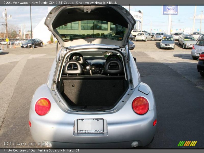 Silver Arrow Metallic / Black 2001 Volkswagen New Beetle GLX 1.8T Coupe