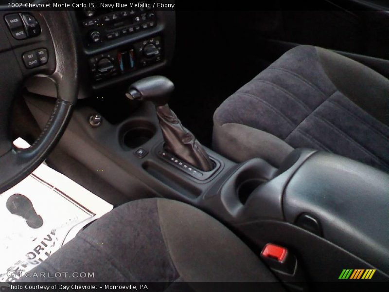 Navy Blue Metallic / Ebony 2002 Chevrolet Monte Carlo LS