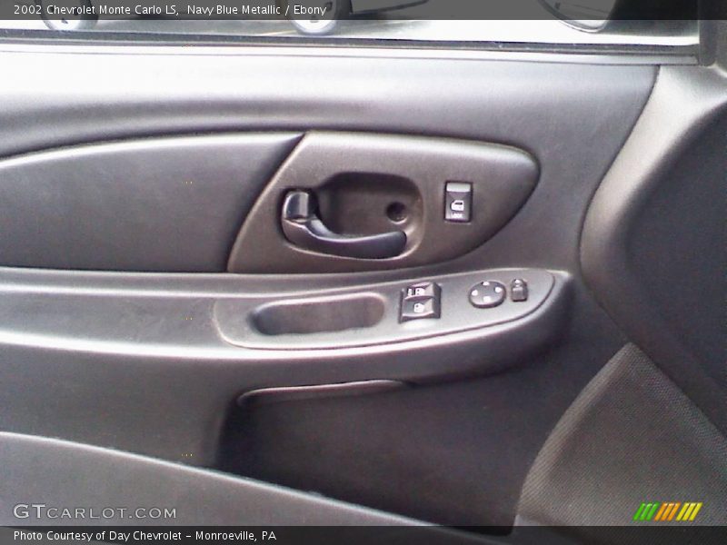 Navy Blue Metallic / Ebony 2002 Chevrolet Monte Carlo LS