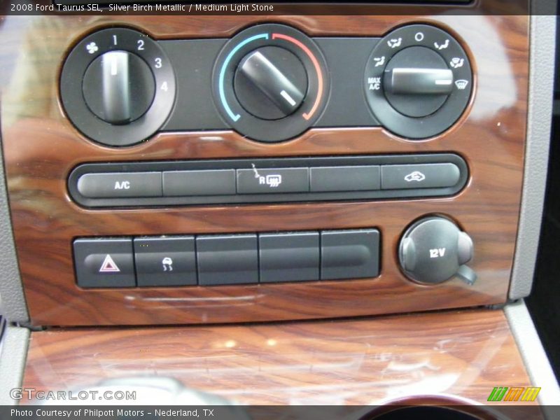 Silver Birch Metallic / Medium Light Stone 2008 Ford Taurus SEL