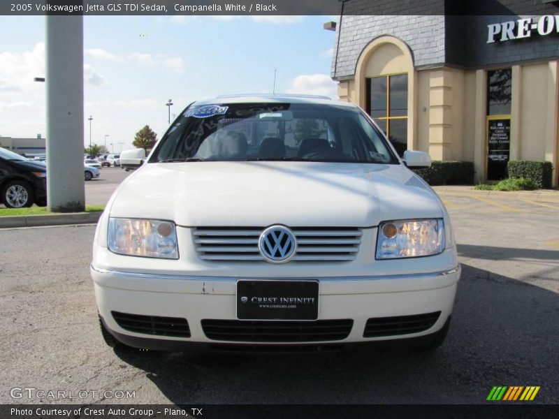 Campanella White / Black 2005 Volkswagen Jetta GLS TDI Sedan