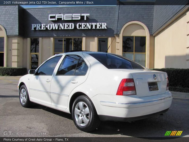 Campanella White / Black 2005 Volkswagen Jetta GLS TDI Sedan