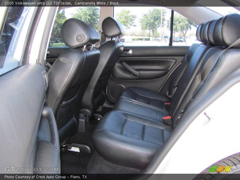 Campanella White / Black 2005 Volkswagen Jetta GLS TDI Sedan