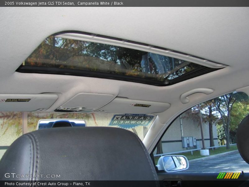 Campanella White / Black 2005 Volkswagen Jetta GLS TDI Sedan