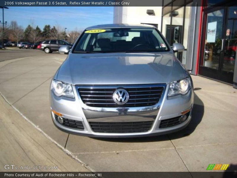 Reflex Silver Metallic / Classic Grey 2006 Volkswagen Passat 3.6 Sedan