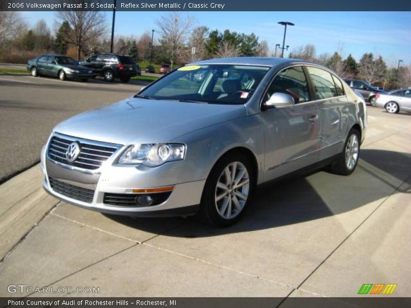 Reflex Silver Metallic / Classic Grey 2006 Volkswagen Passat 3.6 Sedan