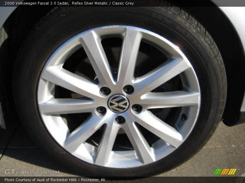 Reflex Silver Metallic / Classic Grey 2006 Volkswagen Passat 3.6 Sedan