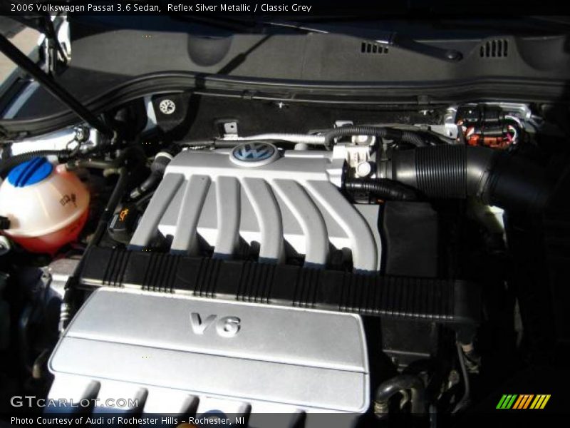 Reflex Silver Metallic / Classic Grey 2006 Volkswagen Passat 3.6 Sedan
