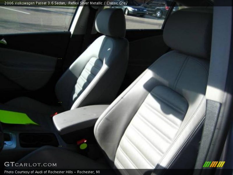 Reflex Silver Metallic / Classic Grey 2006 Volkswagen Passat 3.6 Sedan