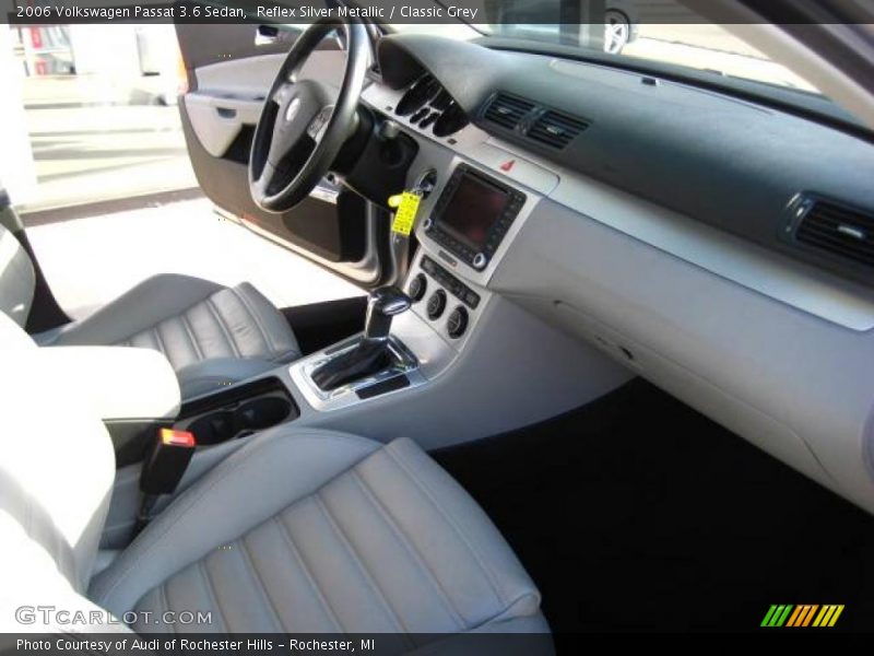 Reflex Silver Metallic / Classic Grey 2006 Volkswagen Passat 3.6 Sedan