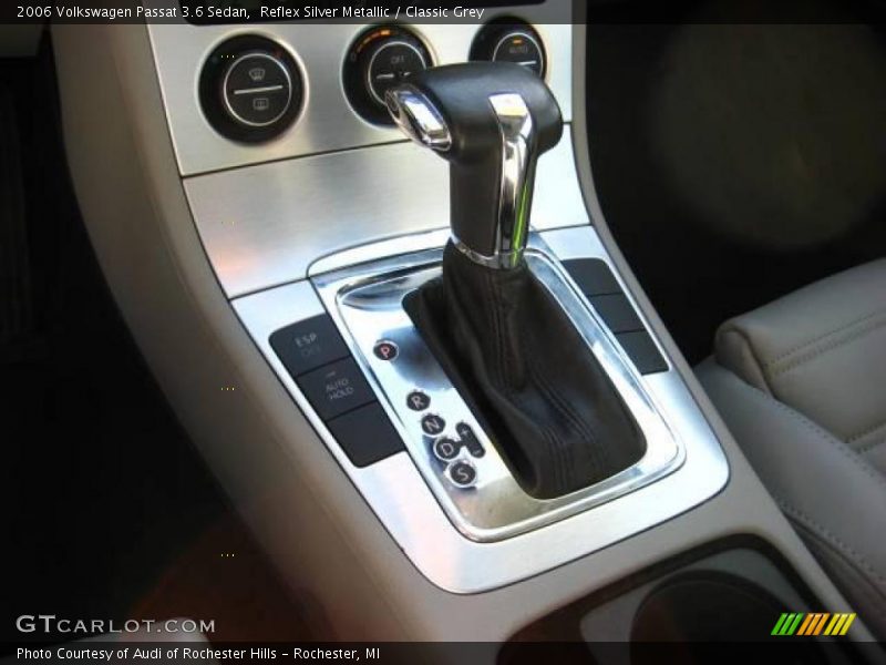 Reflex Silver Metallic / Classic Grey 2006 Volkswagen Passat 3.6 Sedan