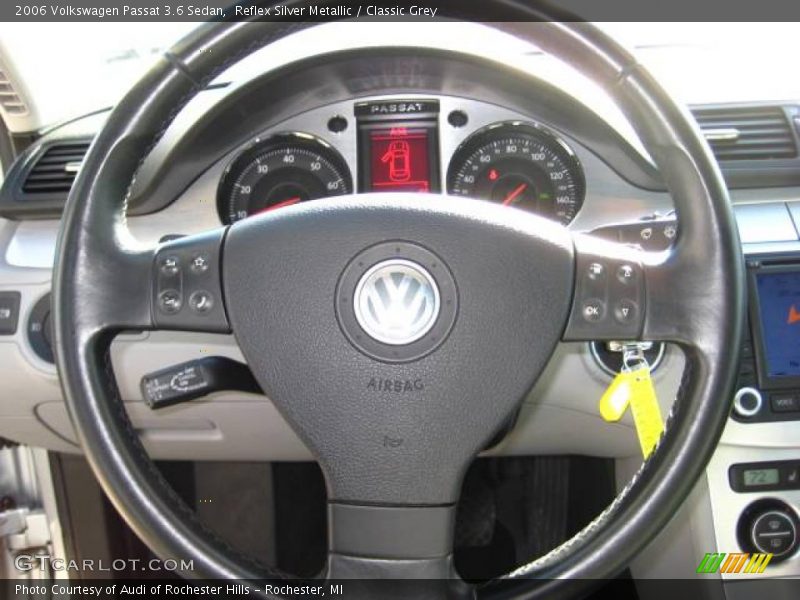 Reflex Silver Metallic / Classic Grey 2006 Volkswagen Passat 3.6 Sedan
