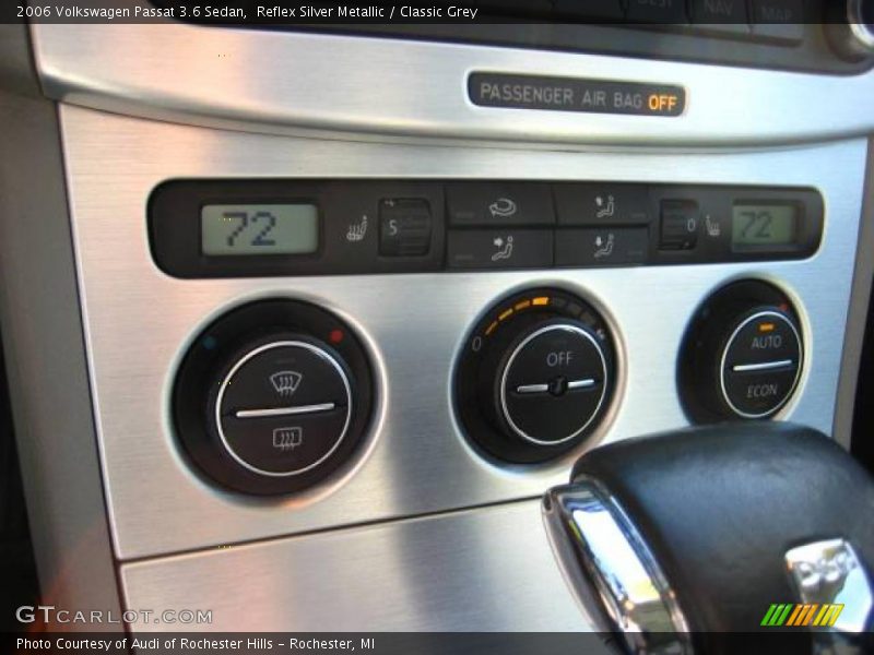 Reflex Silver Metallic / Classic Grey 2006 Volkswagen Passat 3.6 Sedan