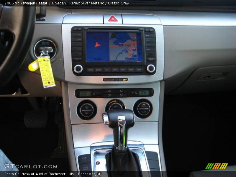 Reflex Silver Metallic / Classic Grey 2006 Volkswagen Passat 3.6 Sedan