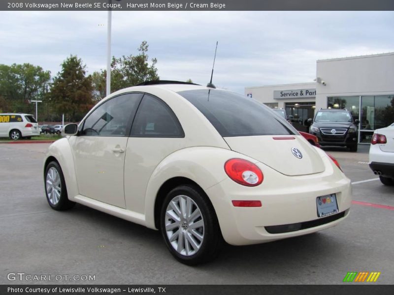 Harvest Moon Beige / Cream Beige 2008 Volkswagen New Beetle SE Coupe