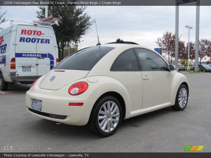 Harvest Moon Beige / Cream Beige 2008 Volkswagen New Beetle SE Coupe