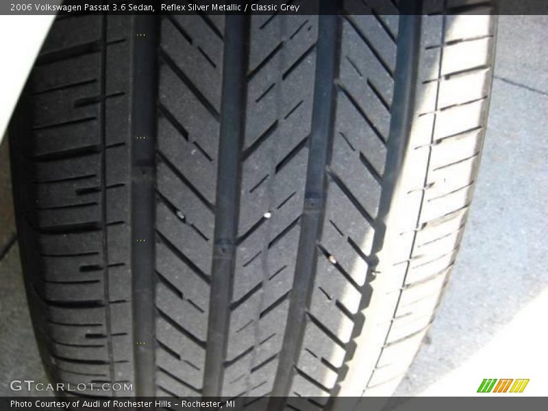 Reflex Silver Metallic / Classic Grey 2006 Volkswagen Passat 3.6 Sedan