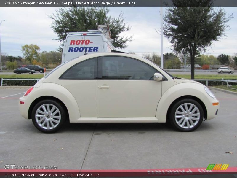 Harvest Moon Beige / Cream Beige 2008 Volkswagen New Beetle SE Coupe