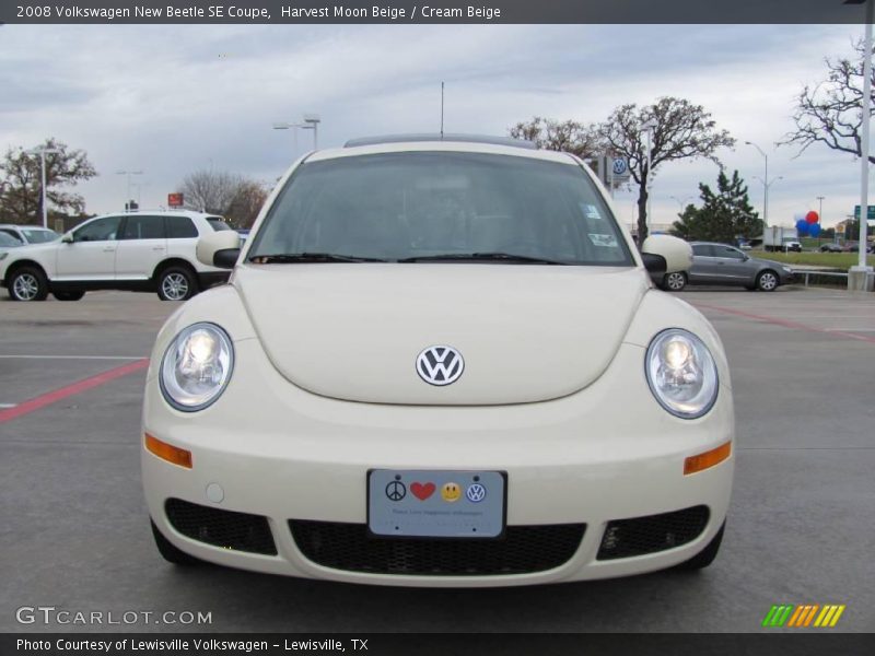 Harvest Moon Beige / Cream Beige 2008 Volkswagen New Beetle SE Coupe