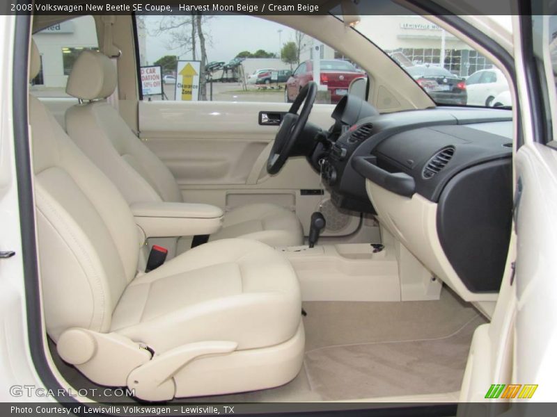Harvest Moon Beige / Cream Beige 2008 Volkswagen New Beetle SE Coupe