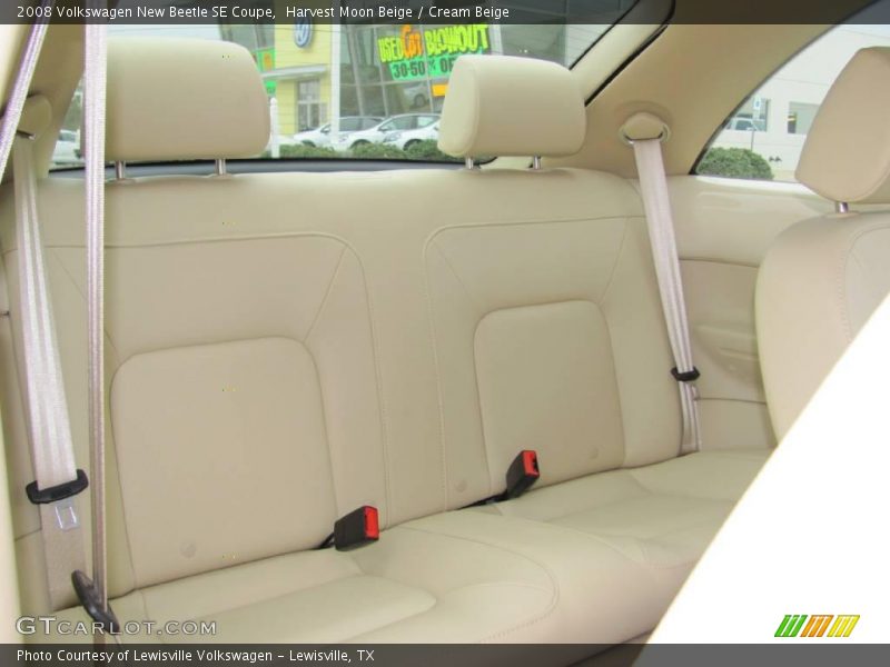 Harvest Moon Beige / Cream Beige 2008 Volkswagen New Beetle SE Coupe