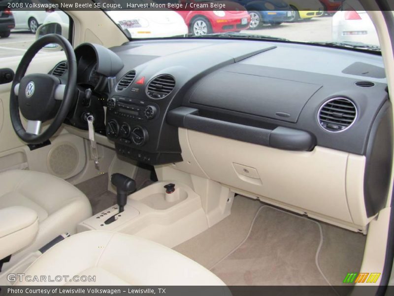Harvest Moon Beige / Cream Beige 2008 Volkswagen New Beetle SE Coupe