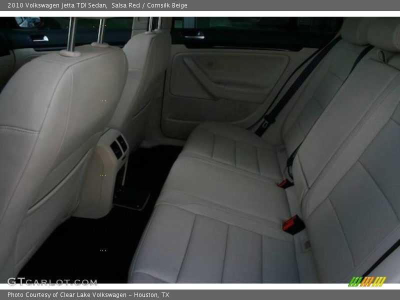Salsa Red / Cornsilk Beige 2010 Volkswagen Jetta TDI Sedan