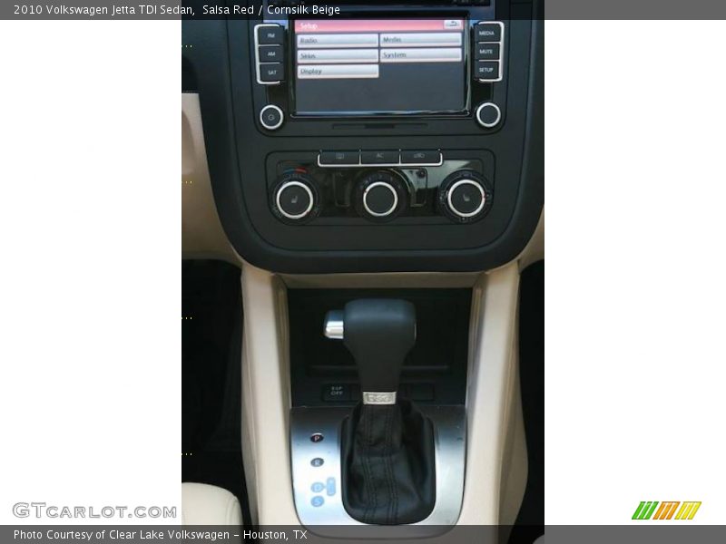 Salsa Red / Cornsilk Beige 2010 Volkswagen Jetta TDI Sedan