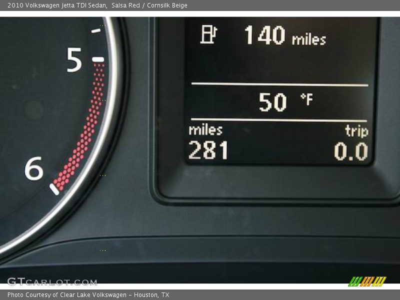 Salsa Red / Cornsilk Beige 2010 Volkswagen Jetta TDI Sedan