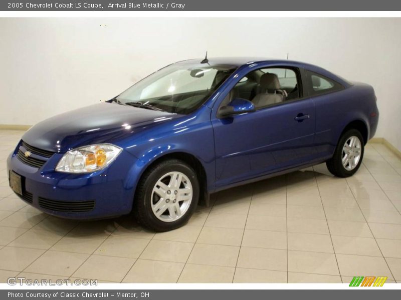 Arrival Blue Metallic / Gray 2005 Chevrolet Cobalt LS Coupe