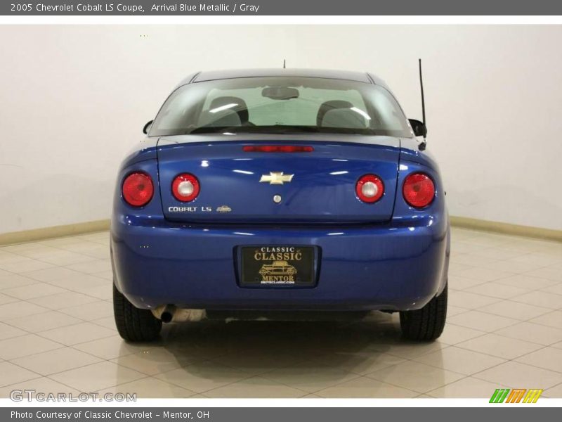 Arrival Blue Metallic / Gray 2005 Chevrolet Cobalt LS Coupe