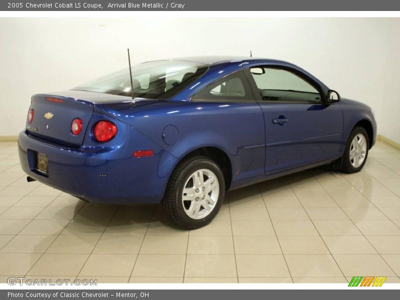 Arrival Blue Metallic / Gray 2005 Chevrolet Cobalt LS Coupe