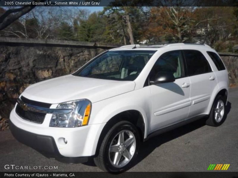 Summit White / Light Gray 2005 Chevrolet Equinox LT