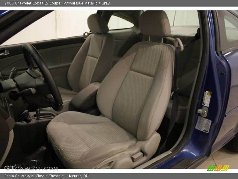Arrival Blue Metallic / Gray 2005 Chevrolet Cobalt LS Coupe