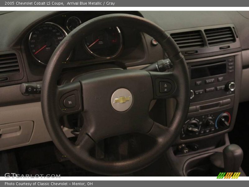 Arrival Blue Metallic / Gray 2005 Chevrolet Cobalt LS Coupe