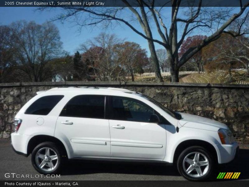Summit White / Light Gray 2005 Chevrolet Equinox LT