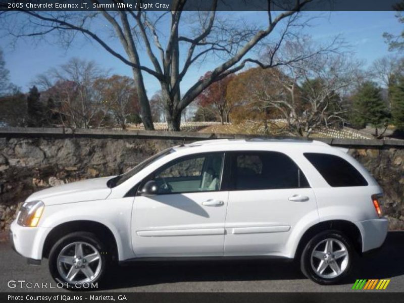 Summit White / Light Gray 2005 Chevrolet Equinox LT