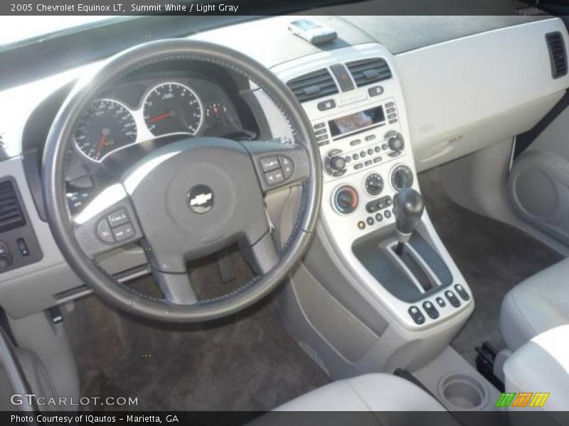 Summit White / Light Gray 2005 Chevrolet Equinox LT