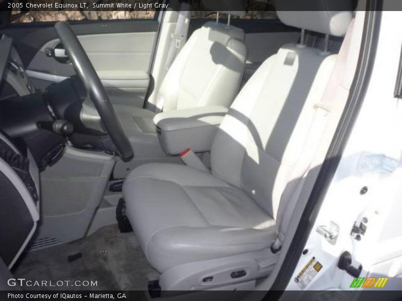 Summit White / Light Gray 2005 Chevrolet Equinox LT